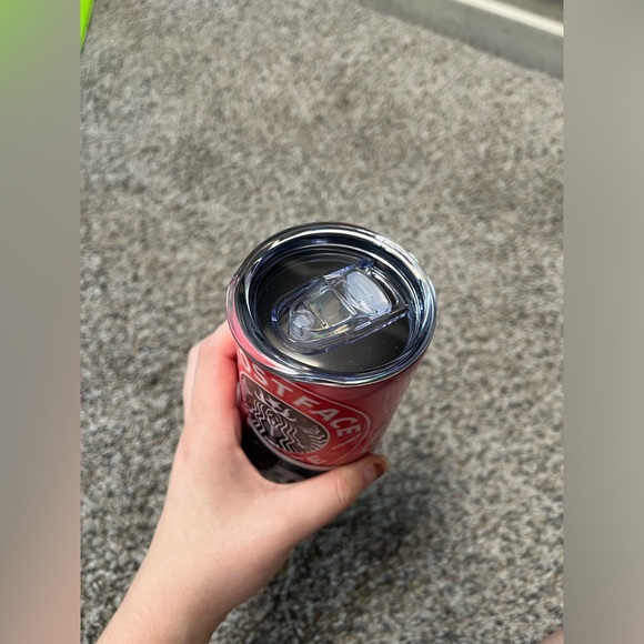 Ghost face 20oz tumbler with lid and straw - Picture 4 of 4